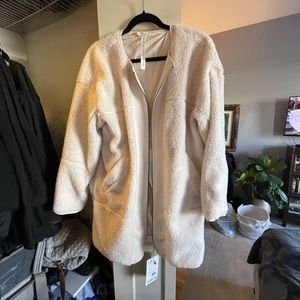 Lululemon fuzzy coat